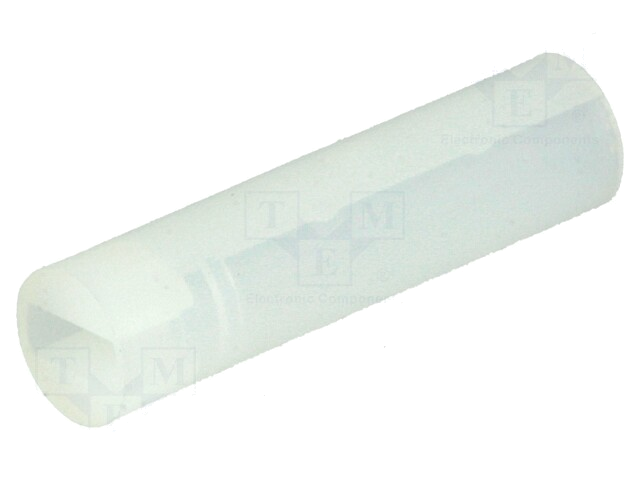 Afstandbus; LED; Øext: 4mm; ØLED: 3mm; L: 16mm; natuurlijk; UL94V-2 Afstandbus; LED; Øext: 4mm; ØLED: 3mm; L: 16mm; natuurlijk; UL94V-2